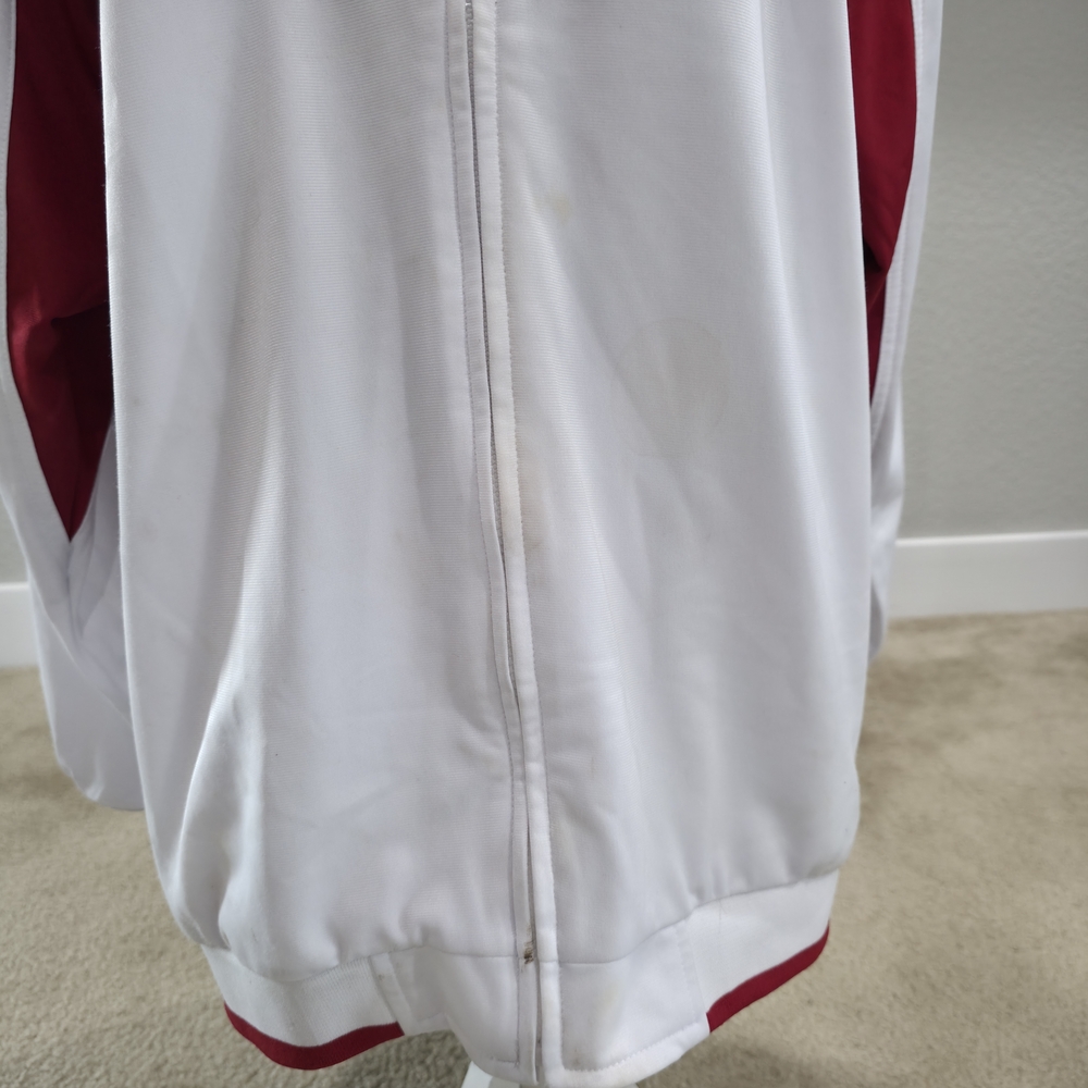 Reebok SF 49ers White and Red Team Apparel Jacket - Picture 3 of 8